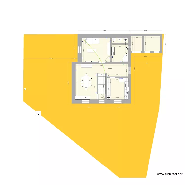 Maison. Plan de Maison. Plan de