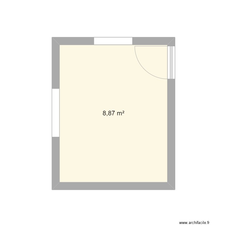 françois chambre 3. Plan de 0 pièce et 0 m2