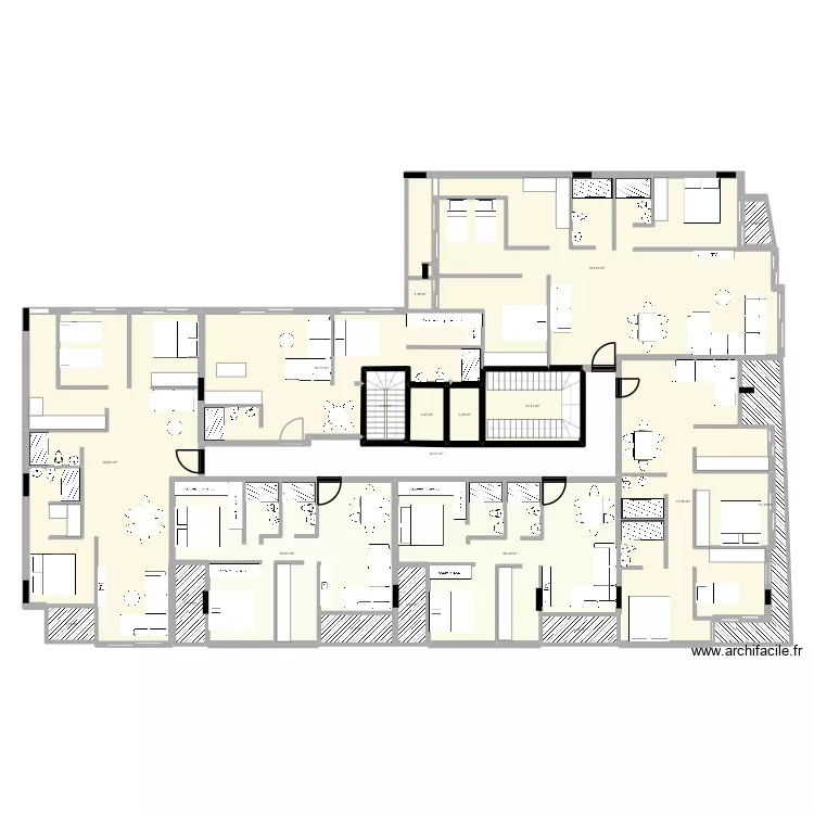 Mojahidin 1. Plan de 19 et 530 m² Mojahidin 1. Plan de 19 et 530 m²