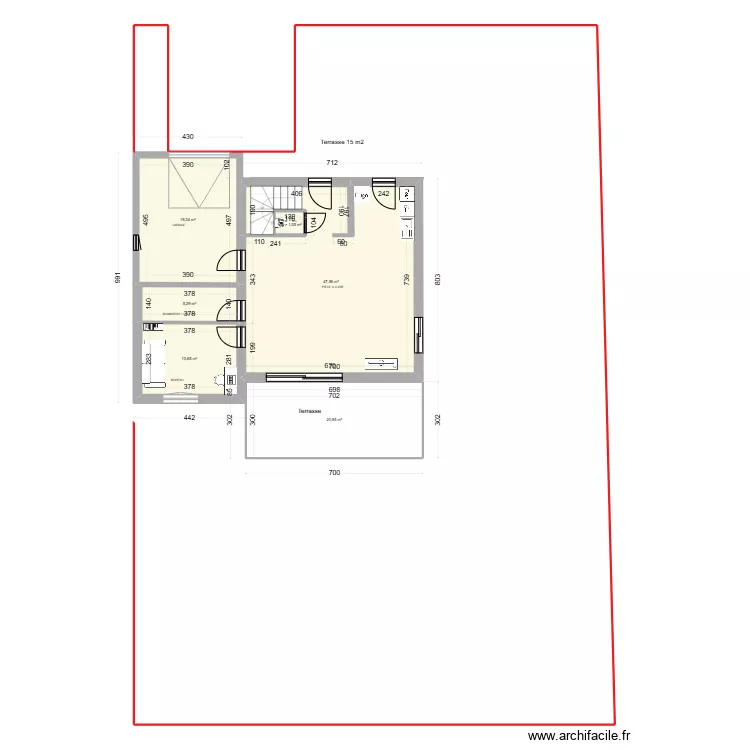 HEURTAUX AVP 1 RDC. Plan de 
