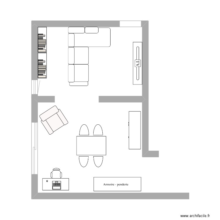 Séjour LK. Plan de 0 pièce et 0 m2
