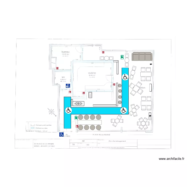 MARCY LA TIENDA. Plan de 