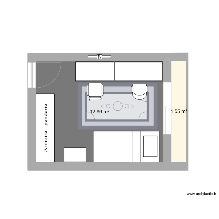 chambre jad.. Plan de 0 pièce et 0 m2