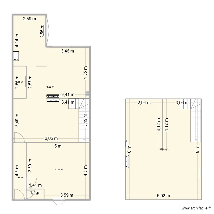 maison1. Plan de 0 pièce et 0 m2