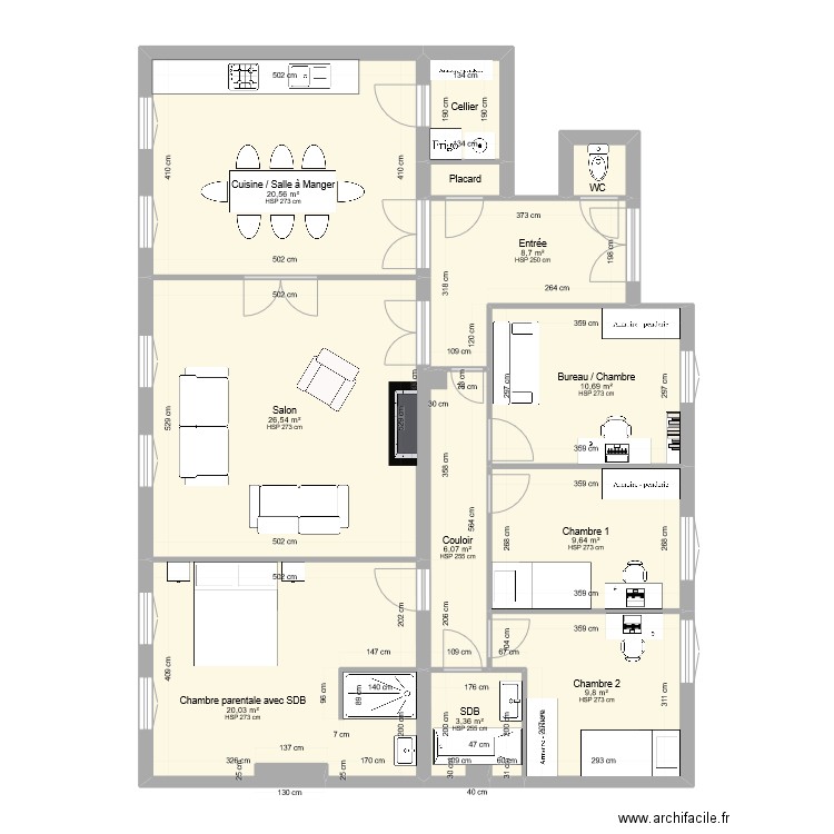 16 Ecoles Projet 5. Plan de 0 pièce et 0 m2