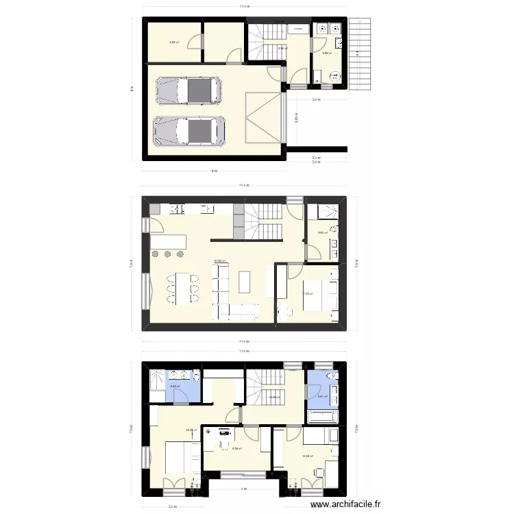 Villa GREG-G&eacute;G&eacute; 2025. Plan de 