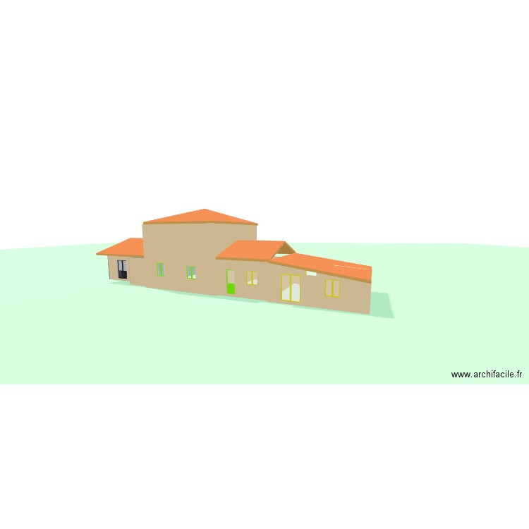 greg 3. Plan de 5 pièces et 151 m2