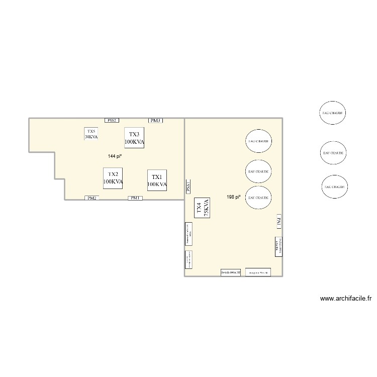 OMH St-Pierre. Plan de 0 pièce et 0 m2
