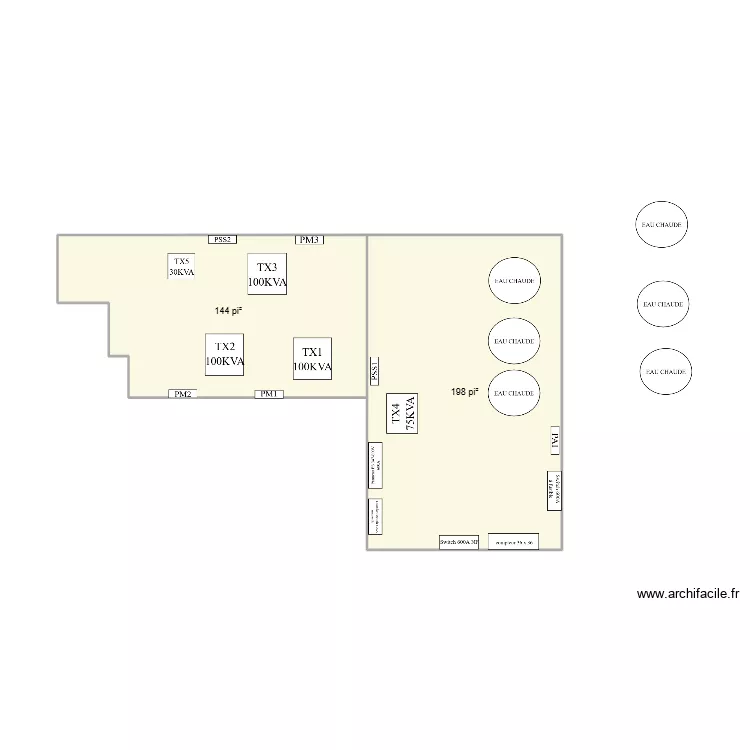 OMH St-Pierre. Plan de 