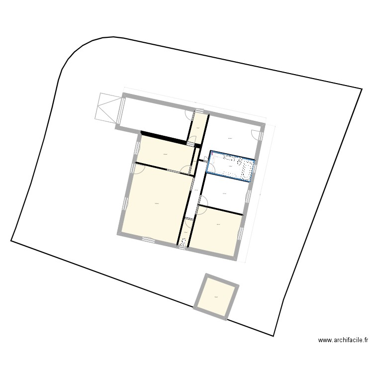 maison st genis 01. Plan de 11 pièces et 118 m2