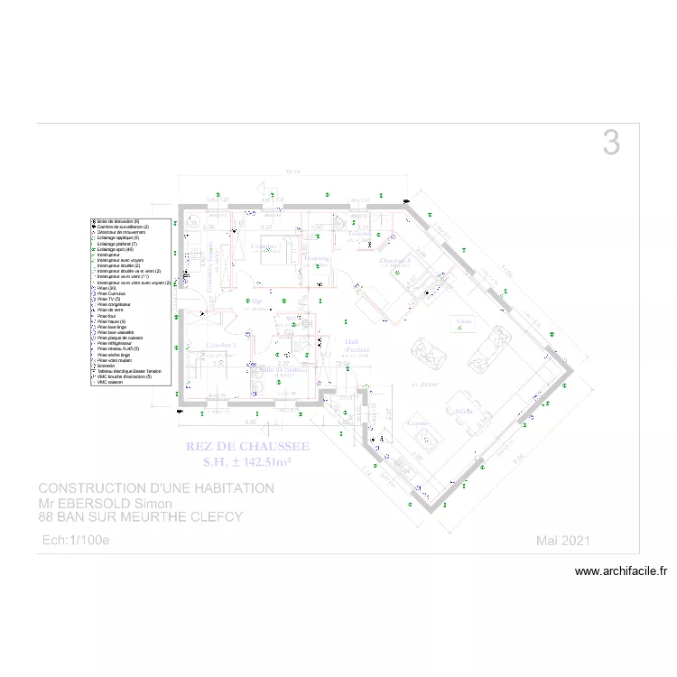 ebersold elec. Plan de 