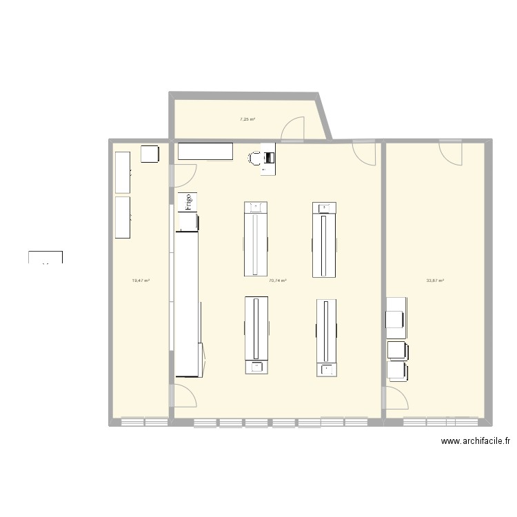 Labo. Plan de 0 pièce et 0 m2