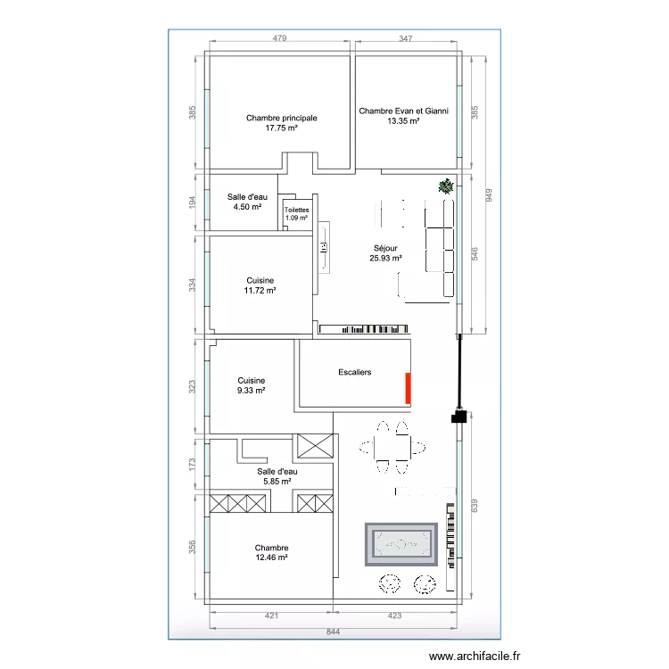 Renovation D23/D24. Plan de Renovation D23/D24. Plan de