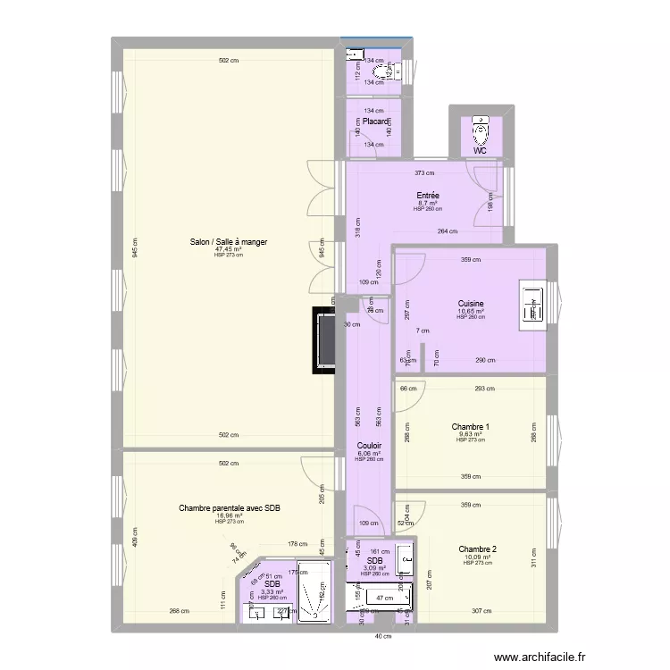 16 Ecoles Projet d&eacute;finitif. Plan de 