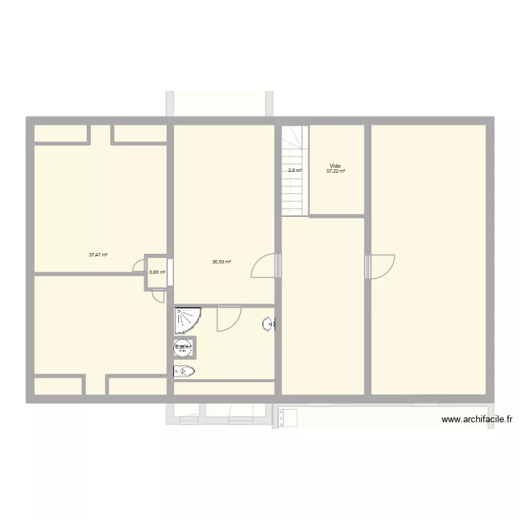 Maisonchnagé. Plan de 13 et 298 m² Maisonchnagé. Plan de 13 et 298 m²