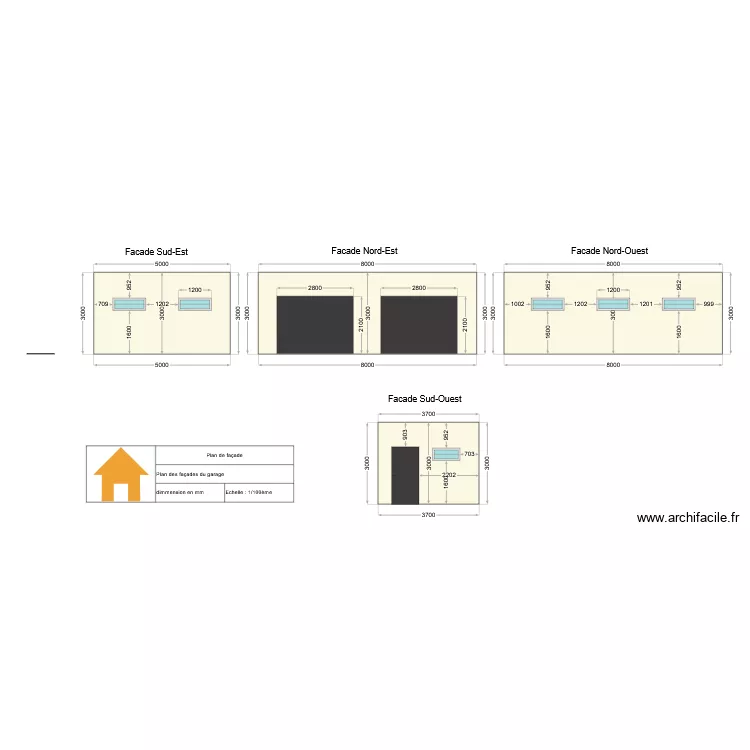 plan de coupe. Plan de 