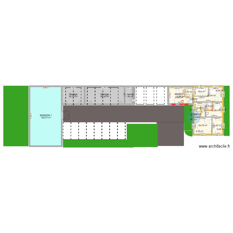 LOGELHEIM FUTURE V1. Plan de 70 pièces et 931 m2