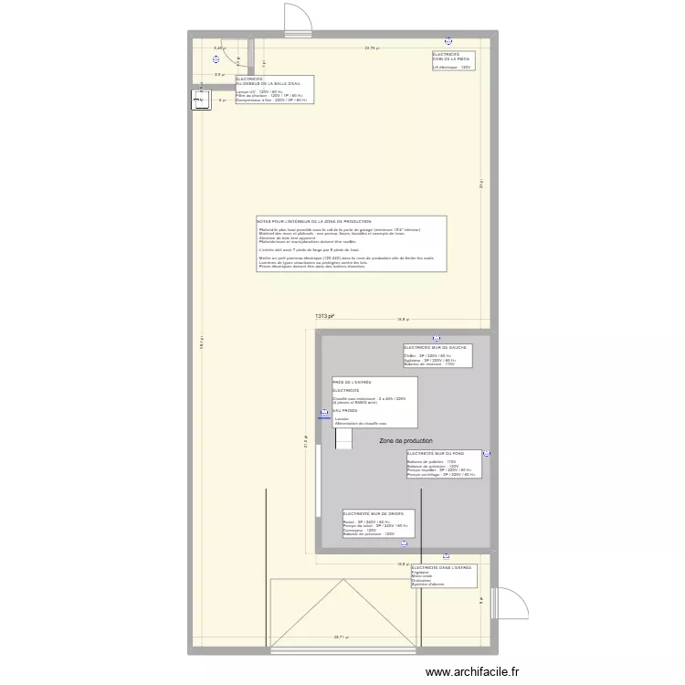 St-Apollinaire VO - Instructions. Plan de 