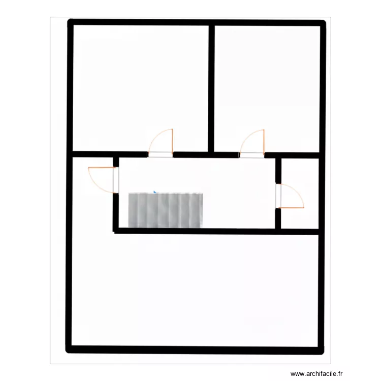 SSM Huy 2e &eacute;tage n6. Plan de 