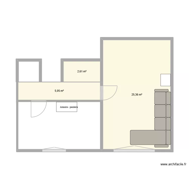 PRA LOUP. Plan de 3 et 33 m² PRA LOUP. Plan de 3 et 33 m²