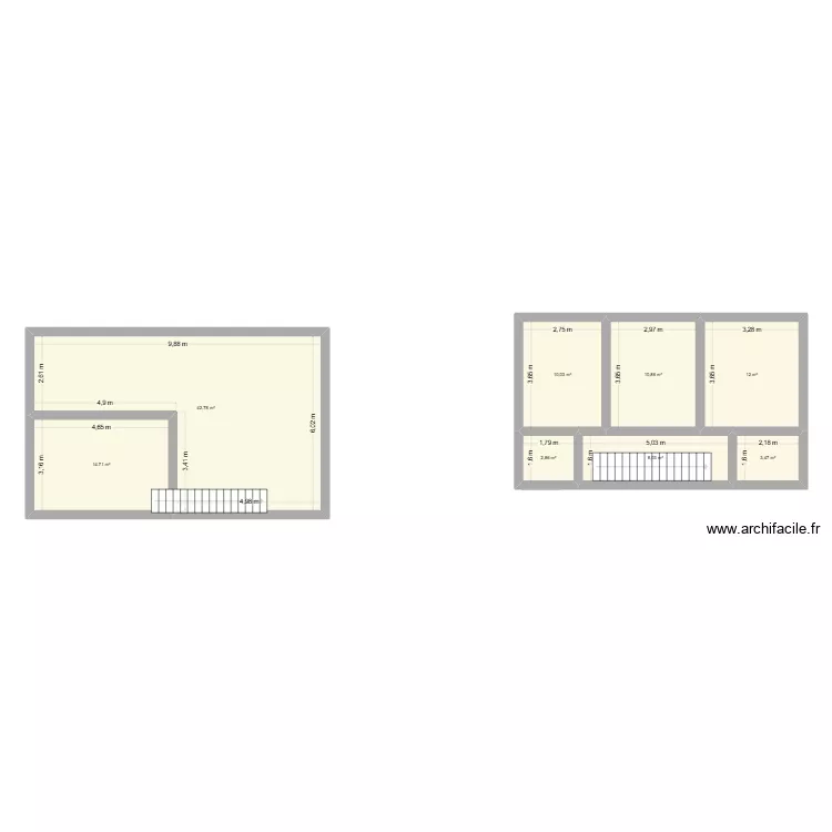 maison givors. Plan de 8  et 105 m²