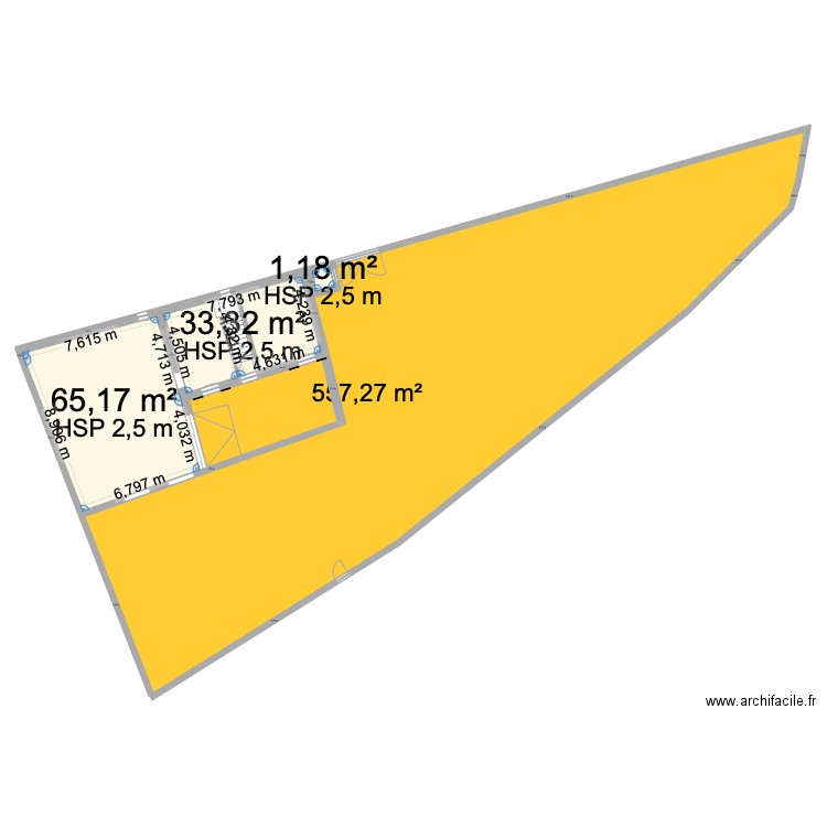 NAJARI. Plan de 3 pièces et 132 m2