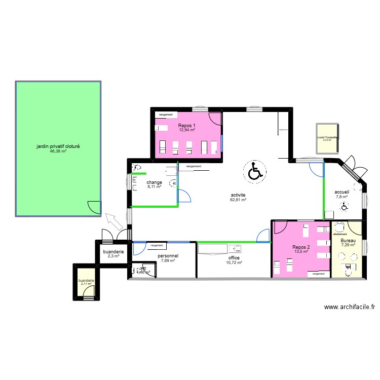 LA VALETTE 1_vers_TB 2. Plan de 13 pièces et 186 m2