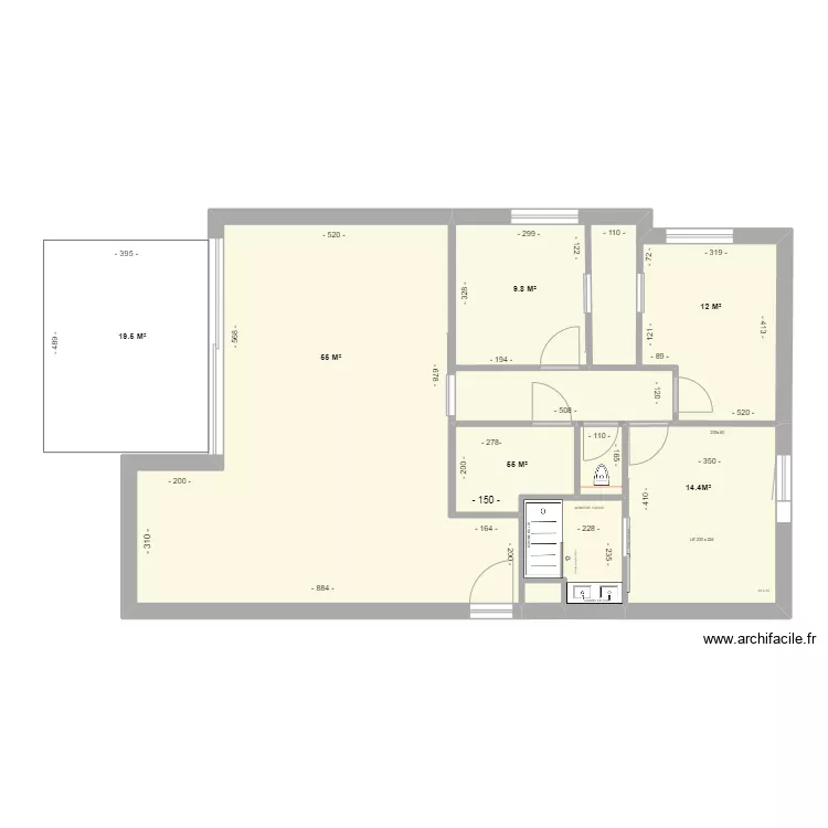 PLAN GENERAL 28-01-26. Plan de 7  et 113 m²