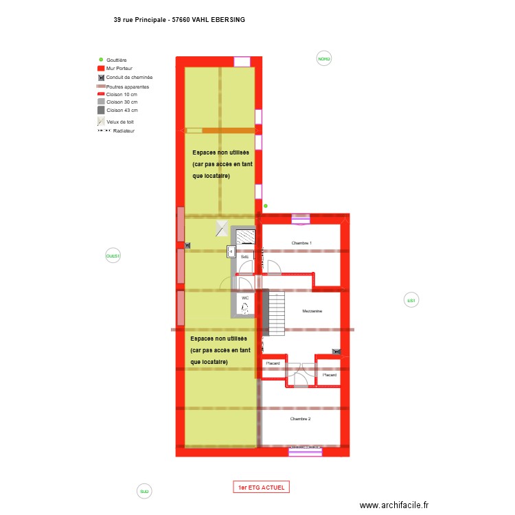 V-E_1er etg base. Plan de 0 pièce et 0 m2