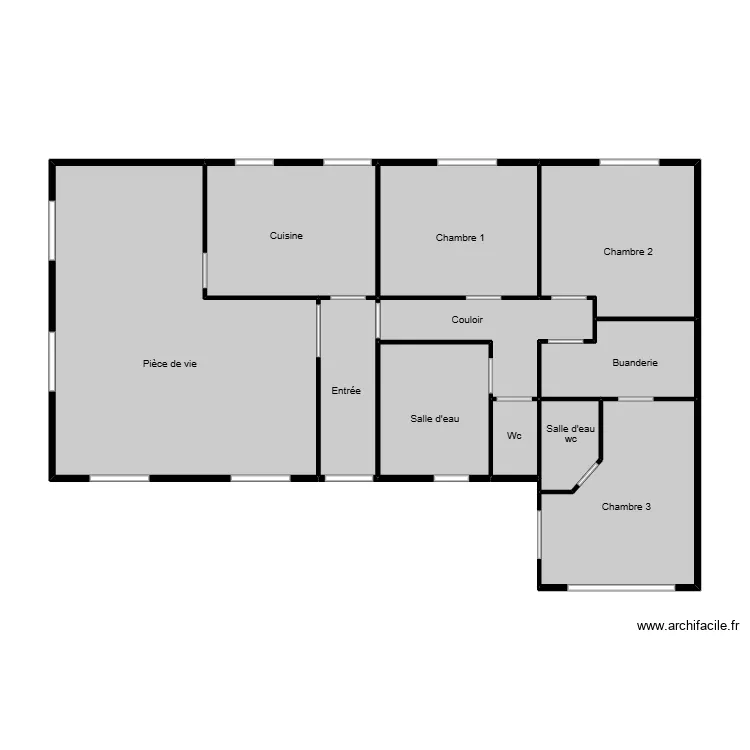 Billon YE. Plan de 14 et 88 m² Billon YE. Plan de 14 et 88 m²