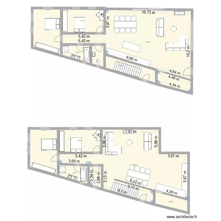 termen. Plan de 10 et 271 m² termen. Plan de 10 et 271 m²