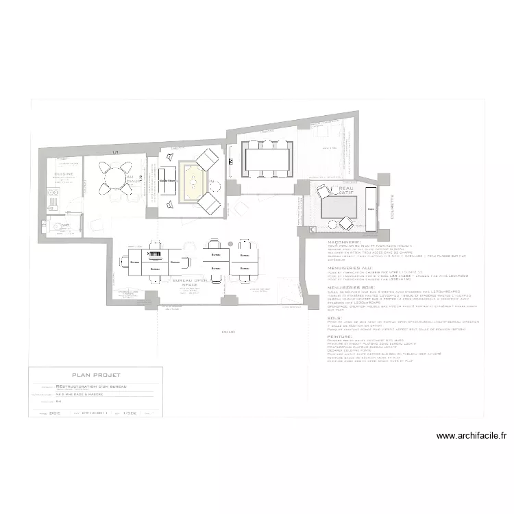 Cadet - Premier test. Plan de Cadet - Premier test. Plan de