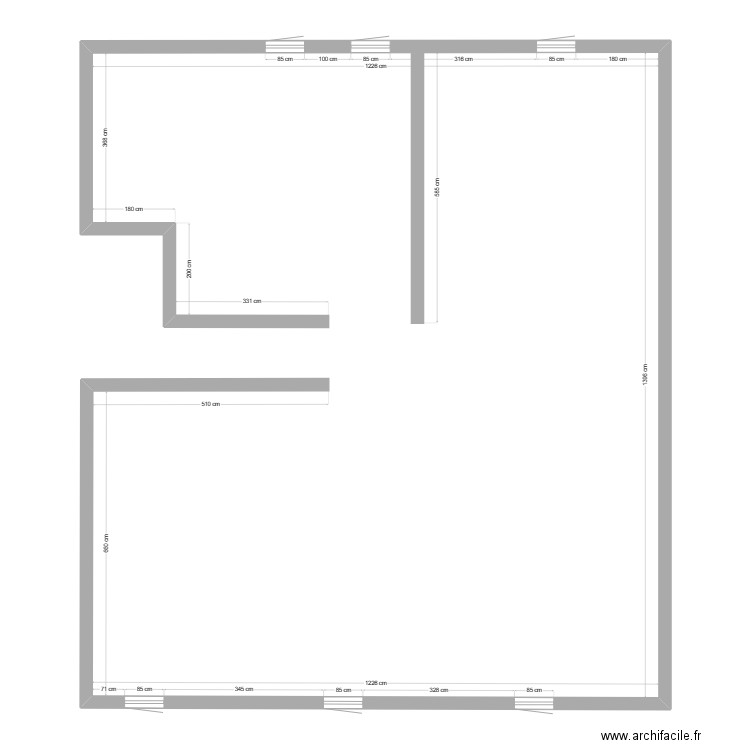 narbonne. Plan de 0 pièce et 0 m2