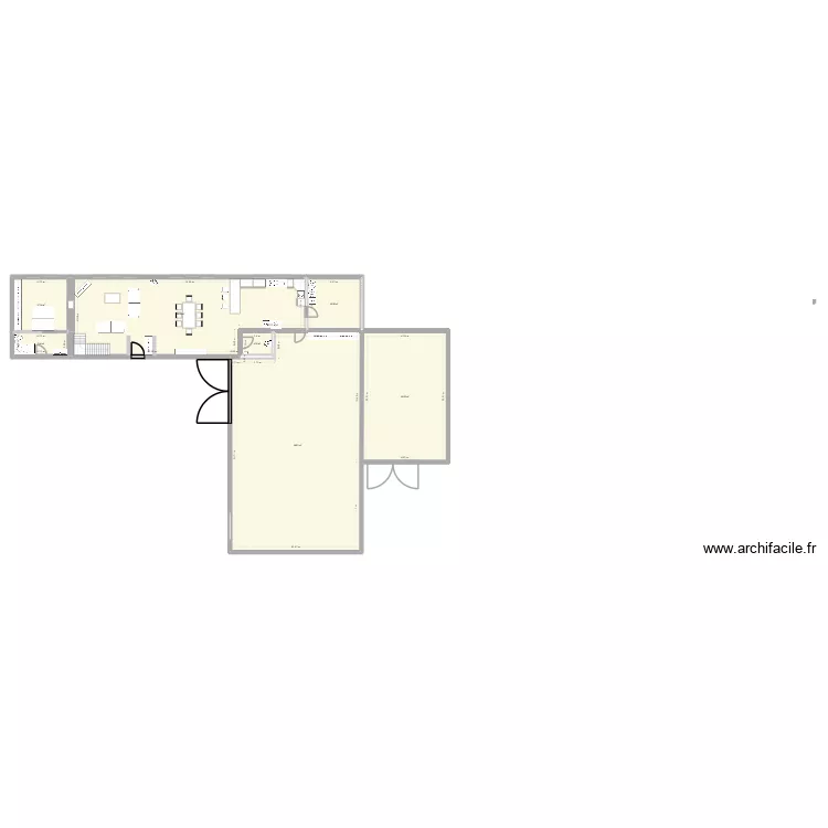 Projet Négrie 2. Plan de 13 et 476 m² Projet Négrie 2. Plan de 13 et 476 m²