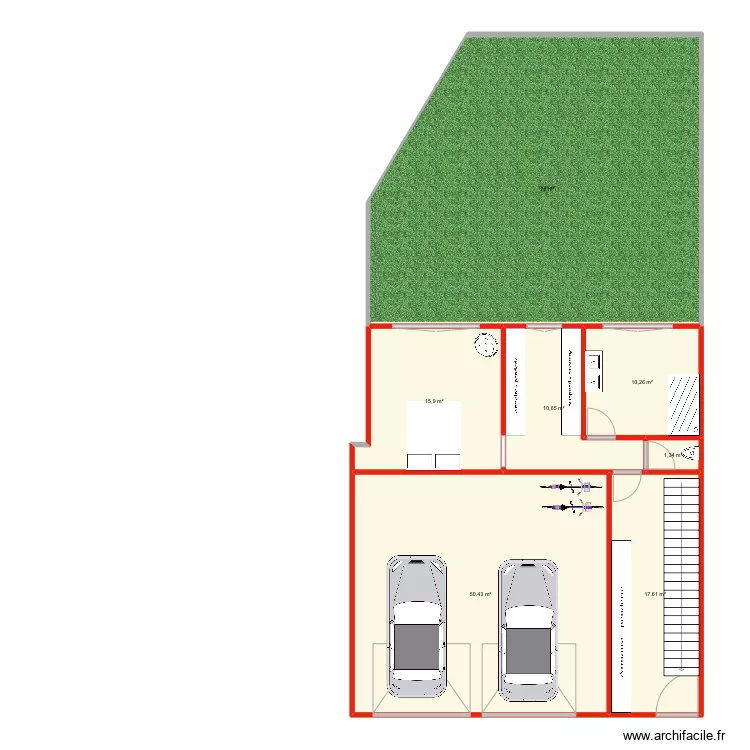 Essey projet . Plan de 