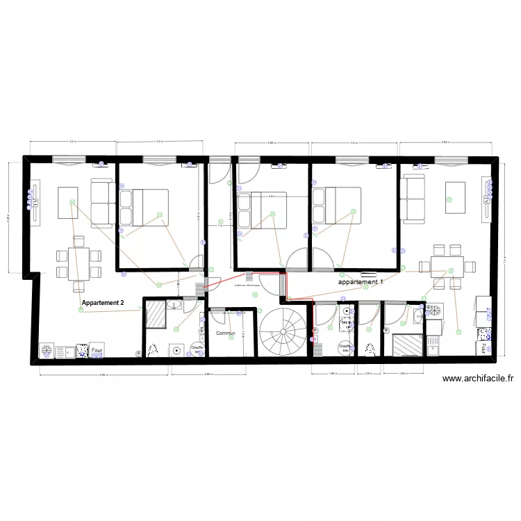 pontivy rez de cour plan électrique. Plan de 1 Pièce et 131 m² pontivy rez de cour plan électrique. Plan de 1 Pièce et 131 m²