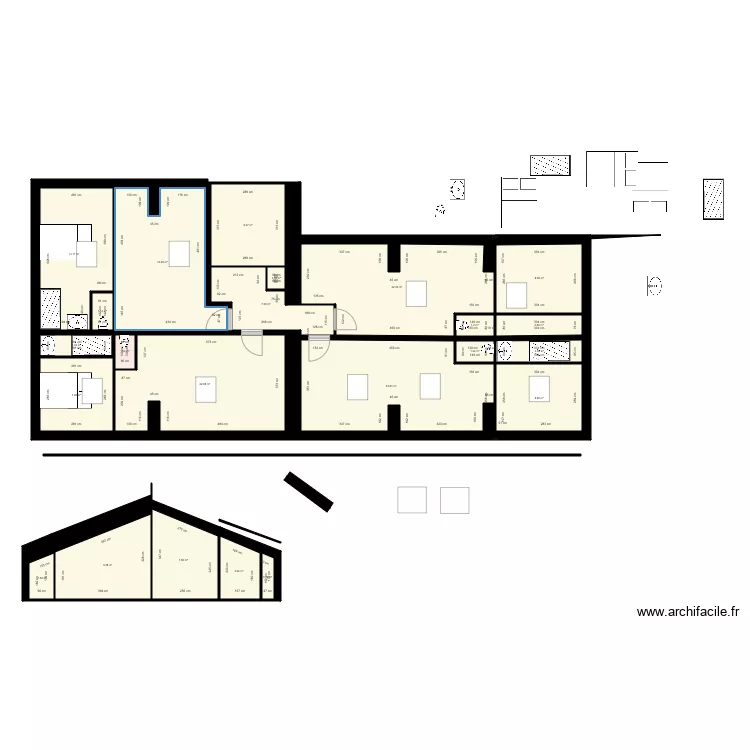 gambetta 3. Plan de 0 pièce et 0 m2