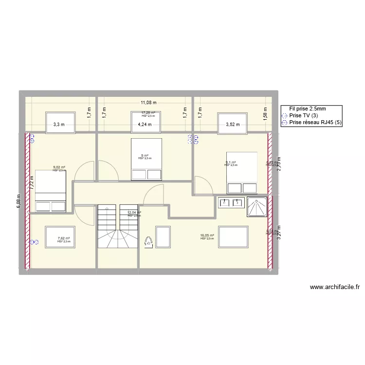 Guilligomarc'h élecricité multimédia. Plan de Guilligomarc'h élecricité multimédia. Plan de