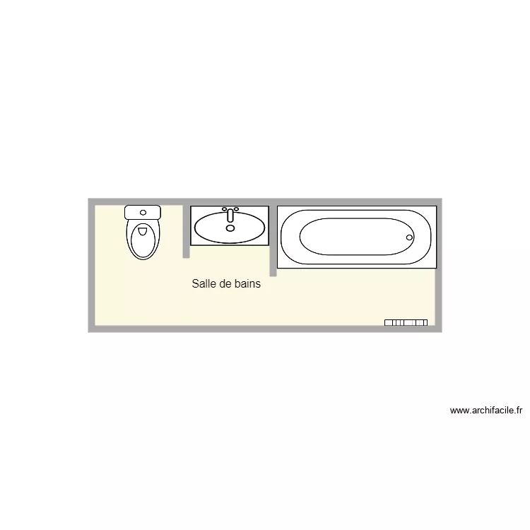 plan avant travaux apere. Plan de 