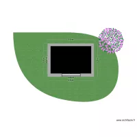Plan 4 Sol Abri de jardin