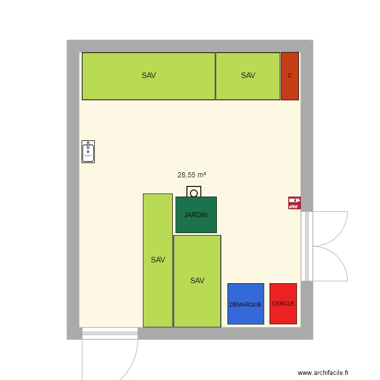 CASTO SAV 2.1. Plan de 0 pièce et 0 m2