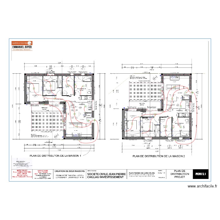 CAILLAU MAISON 1. Plan de 0 pièce et 0 m2