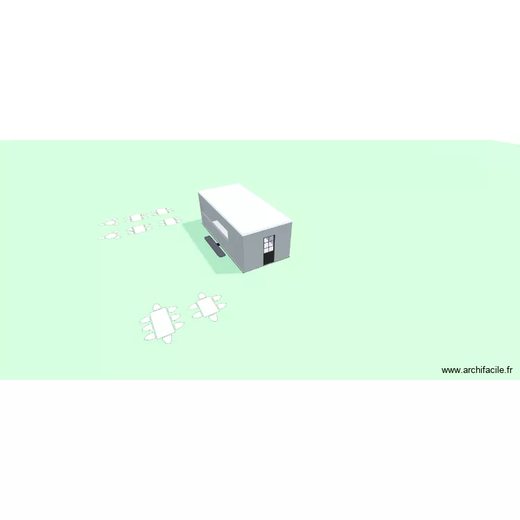 tarek food truck. Plan de 1 et 23 m² tarek food truck. Plan de 1 et 23 m²