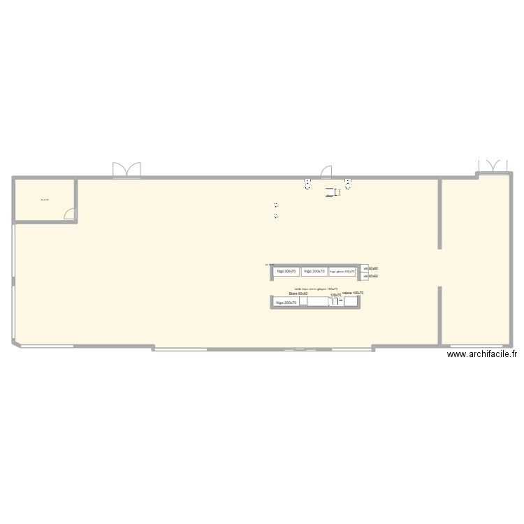 tyld plan. Plan de 2 pièces et 476 m2