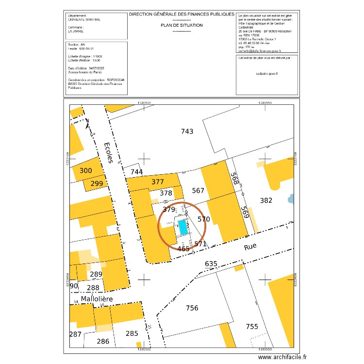 COHEN. Plan de 0 pièce et 0 m2