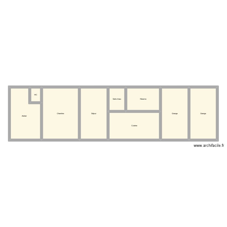 251103AG-MARQUET. Plan de 9 pièces et 105 m2