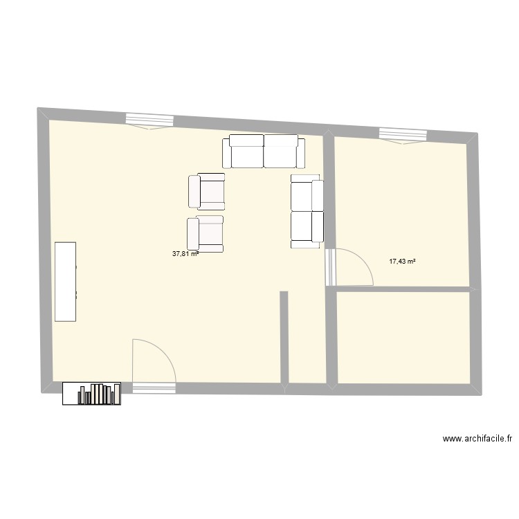 salle de répétition . Plan de 0 pièce et 0 m2