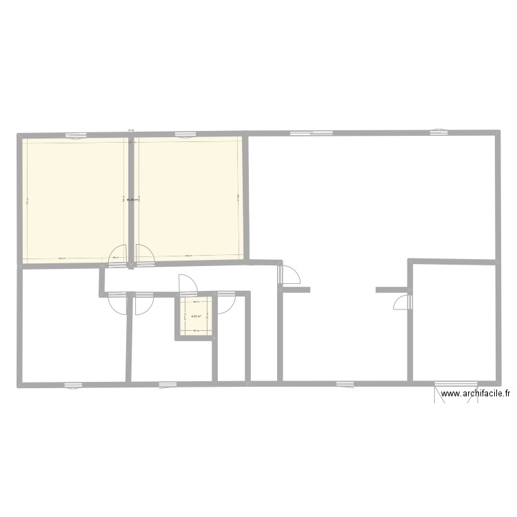 Vacqueriette. Plan de 0 pièce et 0 m2