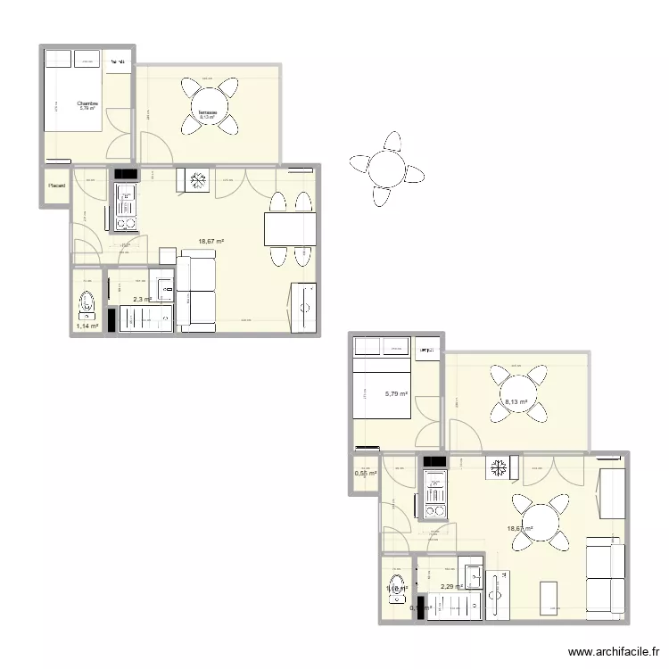 Talmont. Plan de 
