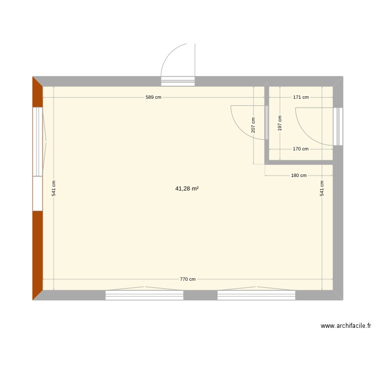 Salon. Plan de 0 pièce et 0 m2